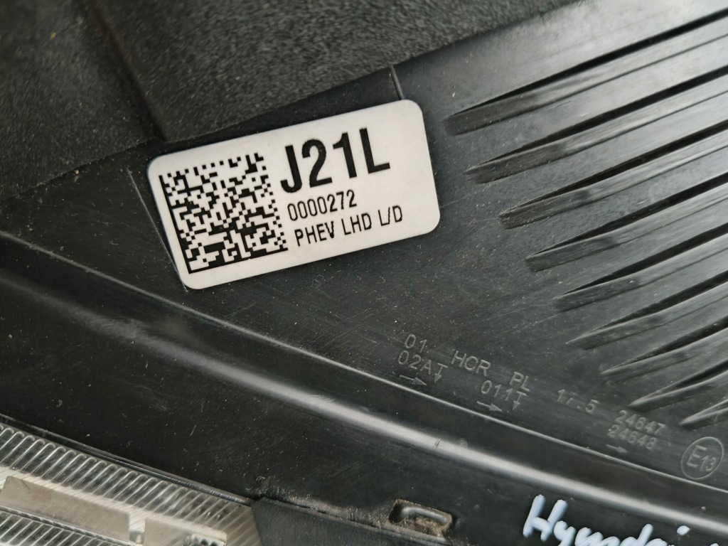 фото №11, Лампа ліва фара hyundai ioniq 17- full led niebieska