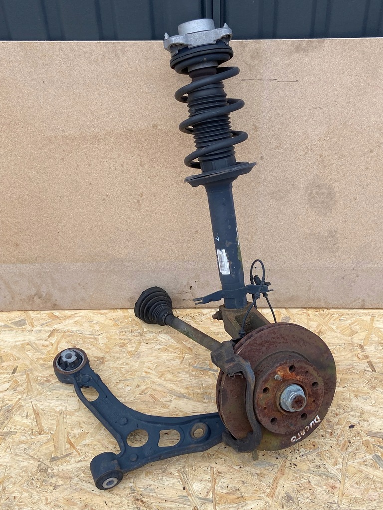 фото №1, Амортизатор поворотний кулак привідний вал важіль лівий перед ducato iii 2017r