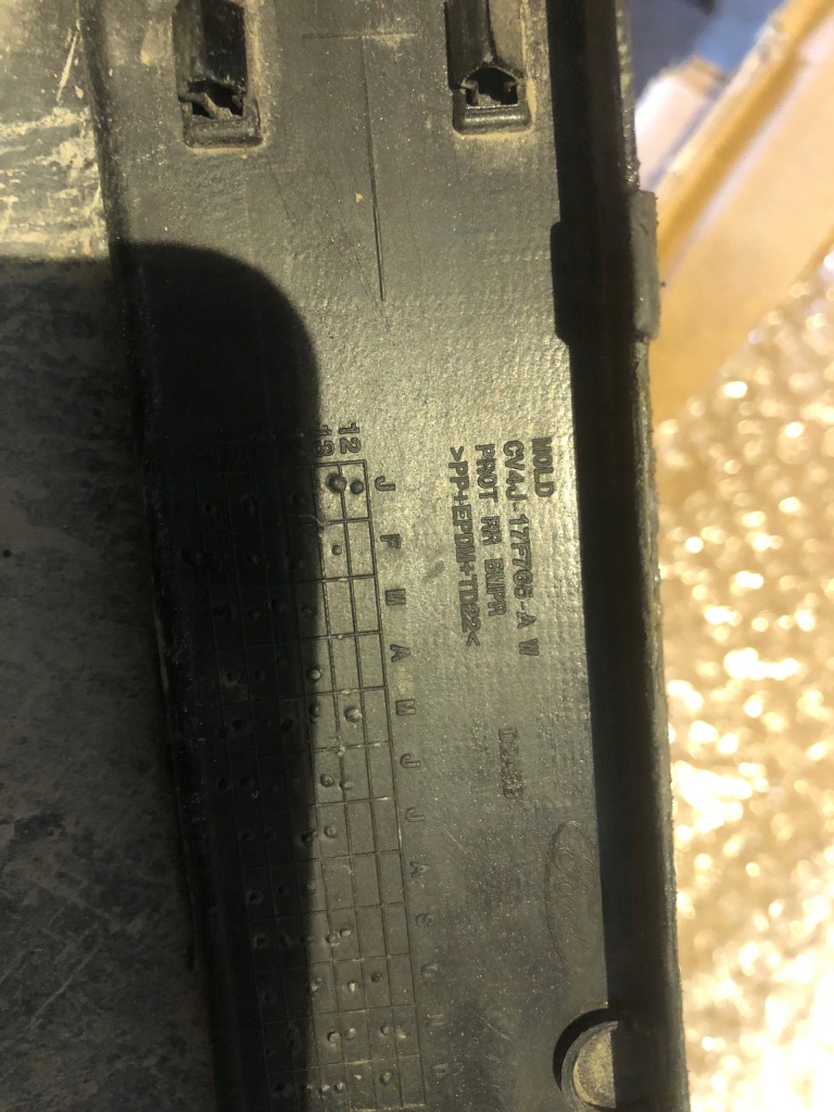 Ford mk2 s-max titanium cv4j-17f765 накладка дифузор спойлер бампера задня Київ