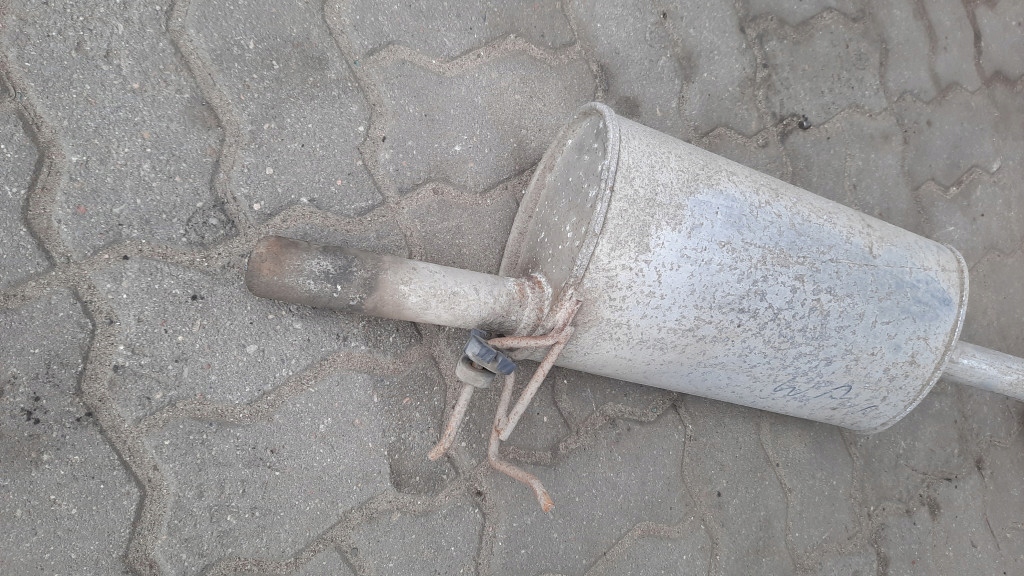 фото №3, Вихлоп гасник кінцевий renault kangoo i 1.9d 01r