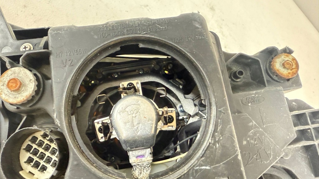 фото №9, Лампа фара перед land rover discovery iii 3 ксенон левый xbc500092 eu