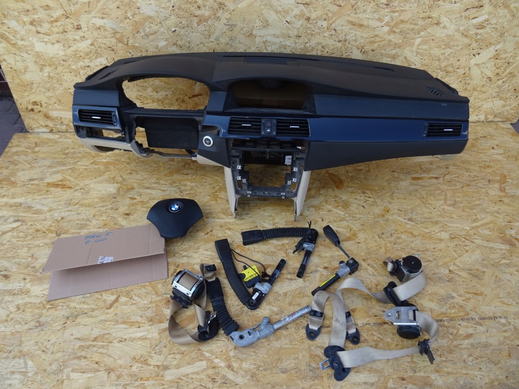 фото №1, Bmw 5 e60 приборная панель панель  подушка безопасности оригинал