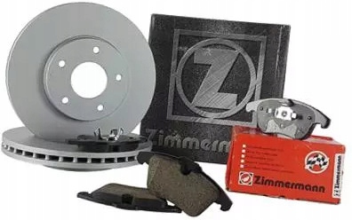 фото №1, Zimmermann тормозные диски+ тормозные колодки перед bmw 2 f22 f23 312mm