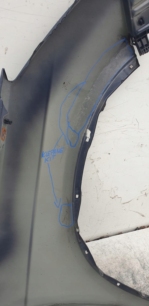 фото №9, Honda crv 3 iii 08- крыло левый перед