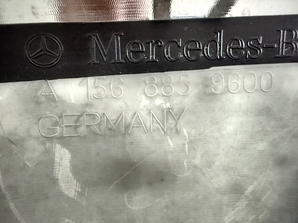 фото №13, Накладка спойлер mercedes w156 gla lift amg, x156 перед