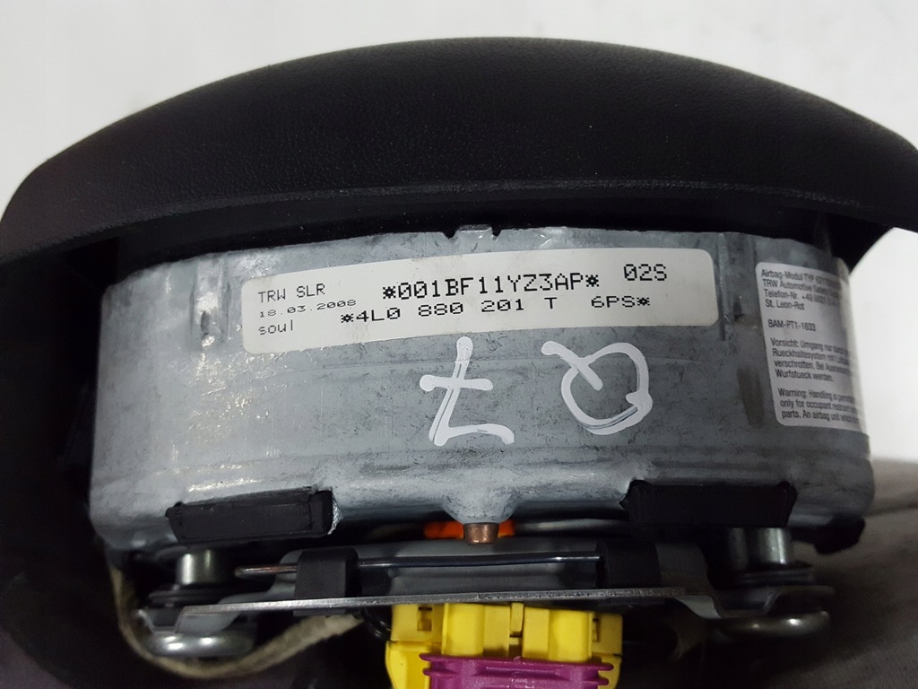 фото №5, Audi q7 4l 05-09r подушка подушка безпеки водія 3 ram