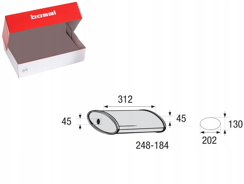 фото №2, Накладка двері права bosal 248184
