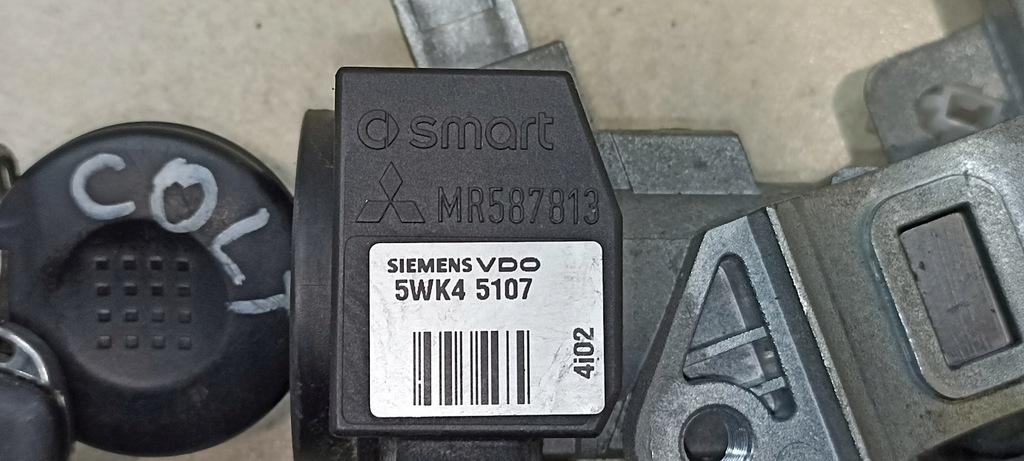 фото №5, Замок зажигания ключ mitsubishi colt vi mr955230