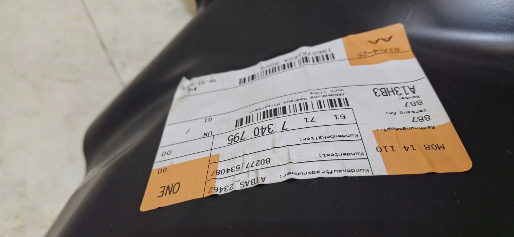 Підкрилок перед передні ліва bmw 5 g30 g31 51717340795 нове Недорого