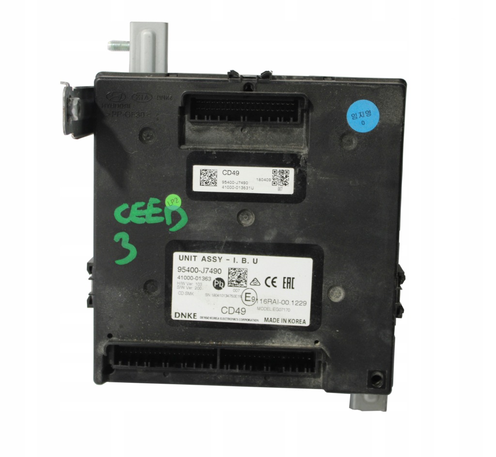 фото №1, Kia ceed iii 1.6 crdi модуль двигуна 95400-j7490