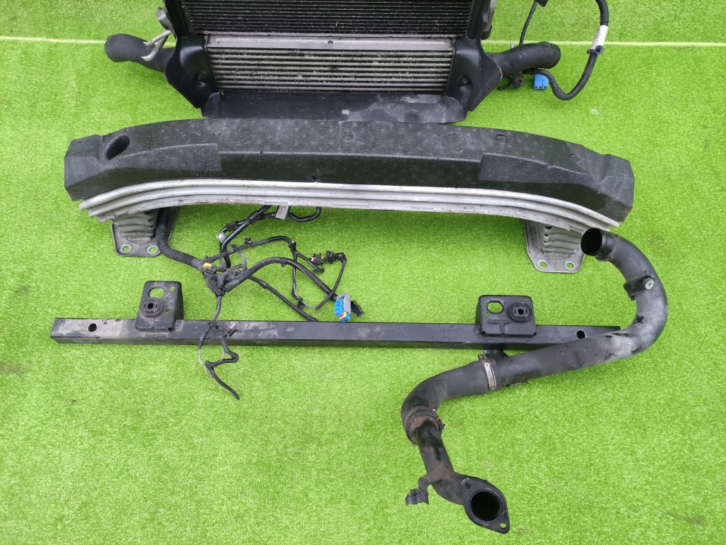 фото №3, Fiat doblo ii combo 10- pas передний радиатор 2.0d