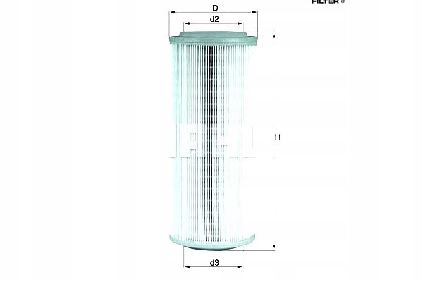 Knecht фільтр повітря fiat idea, punto Ціна