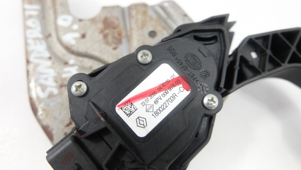 фото №7, Dacia sandero ii потенциометр газа 180022703r