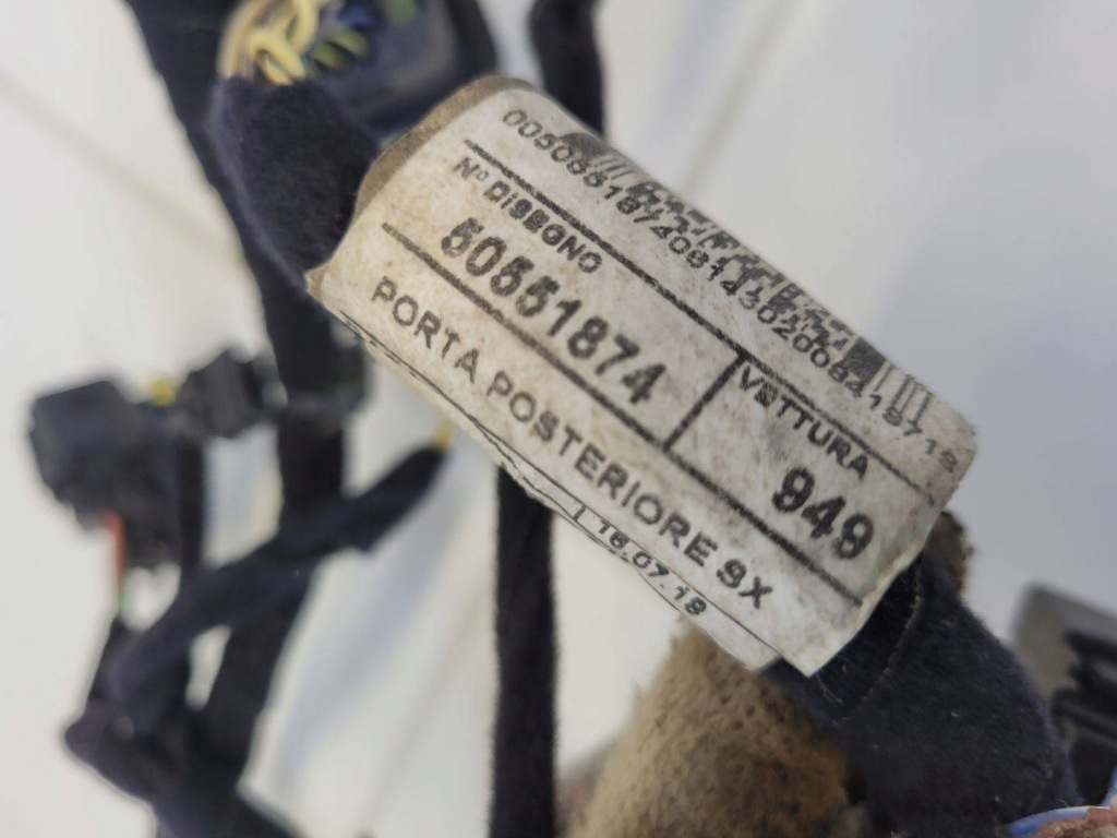 фото №7, Жгут электропроводка дверь задняя alfa romeo stelvio 2017 50551874