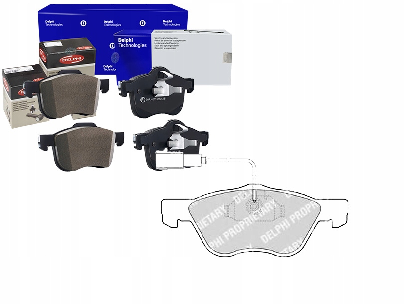 фото №1, Тормозные колодки тормозные lancia kappa 2.0 16v turbo 838ab