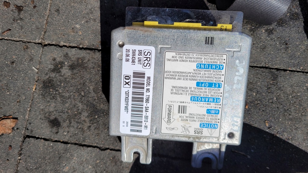 фото №6, Honda jazz ii 05-08 lift подушки безопасности модуль ремни