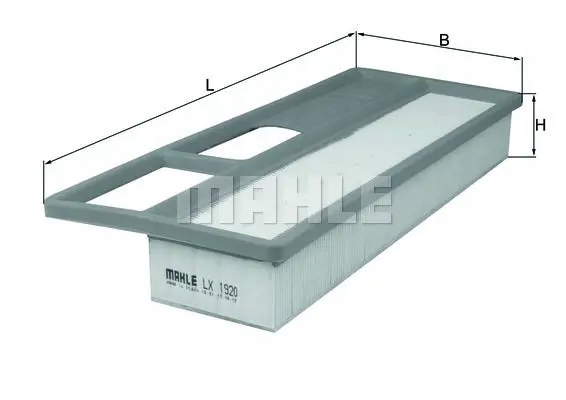 фото №2, Фільтр повітря lx 1920 knecht alfa romeo mito