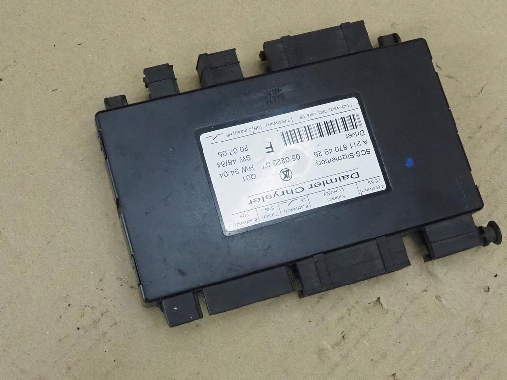 фото №13, Mercedes w164 w211 w251 модуль сидіння a2118704926