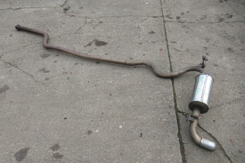 фото №1, Bmw f20 11r 2.0d гасник kompletnty труба вихлопна