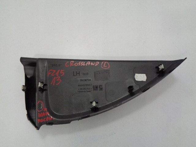 фото №2, Opel crossland заглушка левая треугольник консоли