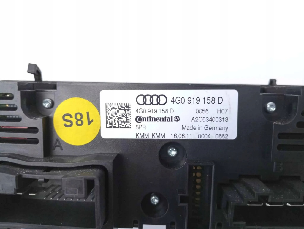 фото №6, Audi a6 c7 панель кондиціонера задня задній 4g0919158d