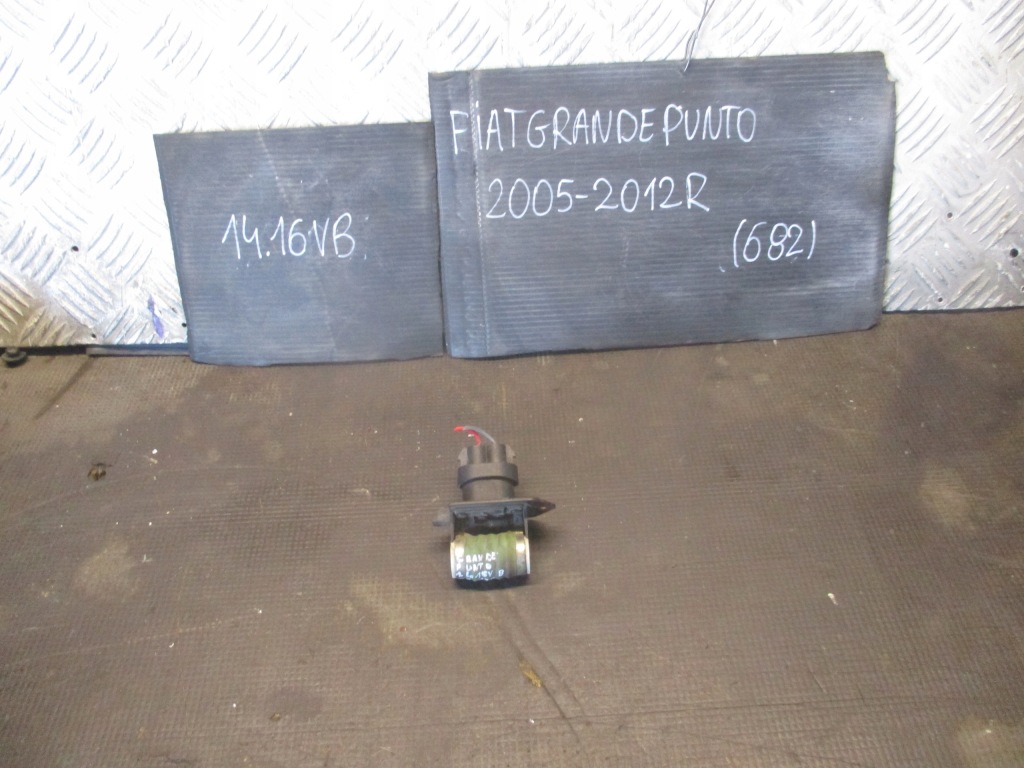 фото №1, Резистор вентилятора радиатора fiat grande punto 05-12r.