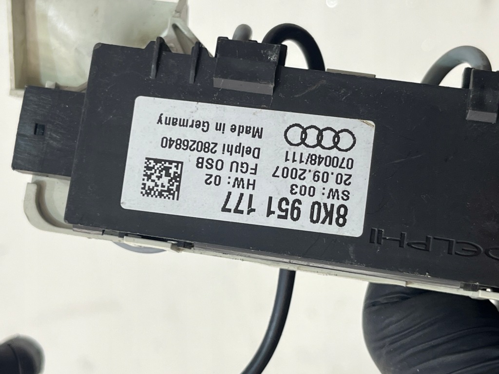 фото №3, Датчик движения кабины audi a5 8t 8k0951177