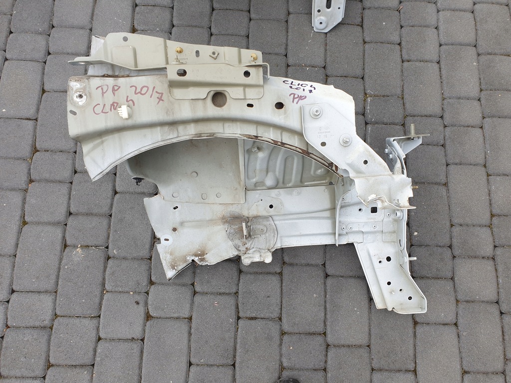 фото №2, Четверть правая лонжерон подкрылок renault clio 4 iv 13-