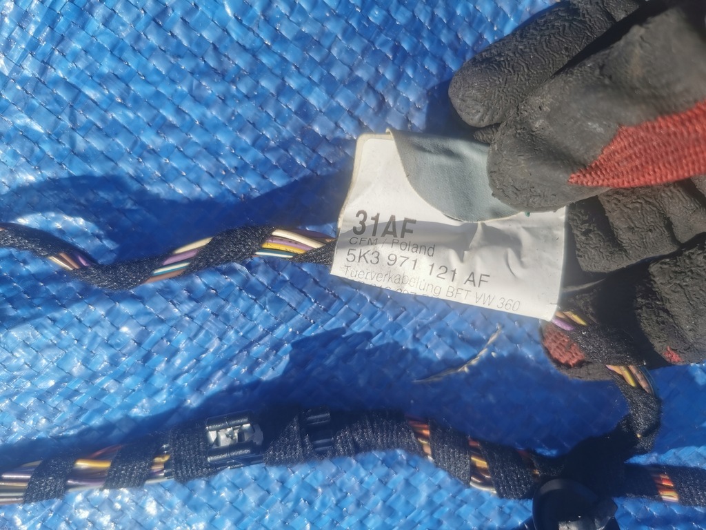 фото №5, Vw golf vi 3 двері джгут двері права 5k3971121af