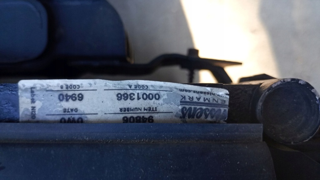 фото №8, Радіатор комплект wody вентилятор кондиціонер chrysler voyager iv 2000-07 2.8 crd