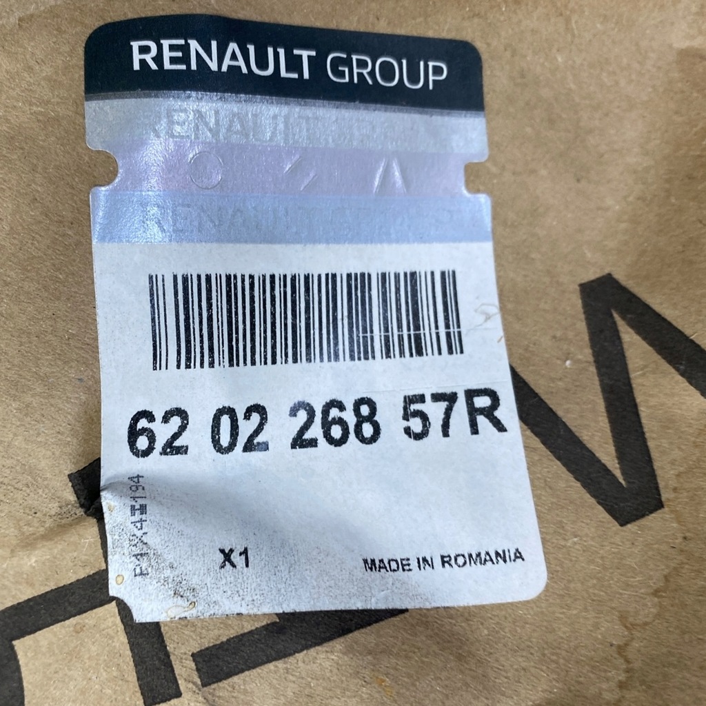 фото №11, Новий оригінальний номер бампер передній dacia sandero ii logan ii 620226857r