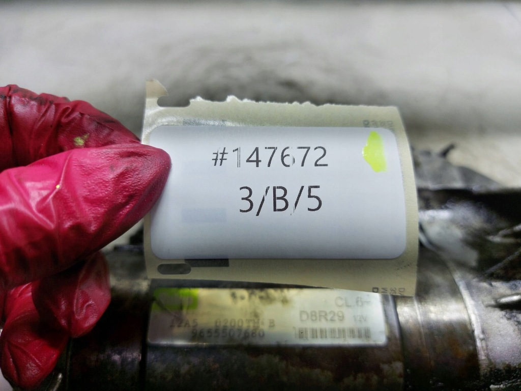 Стартер 9655507680 d8r29 peugeot 407 2.0 hdi Зі Шроту