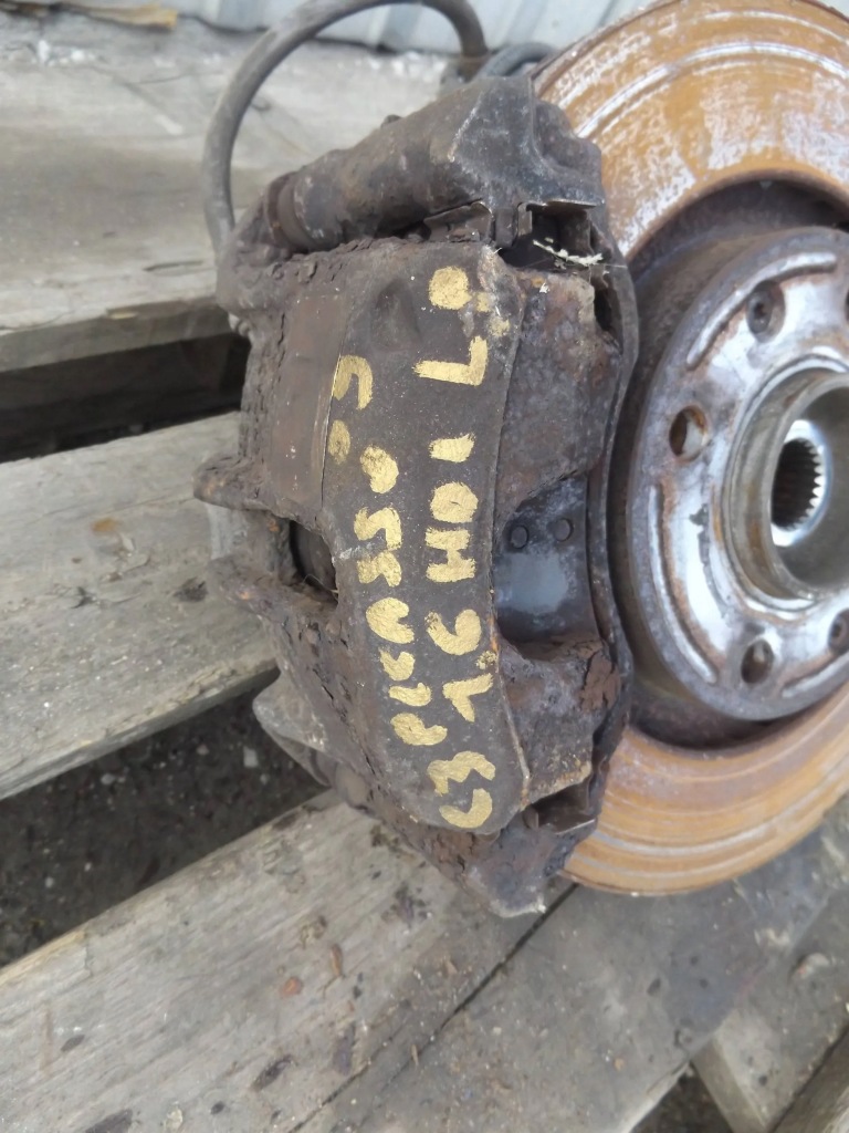 фото №3, C3 picasso 1,6hdi поворотный кулак левый перед