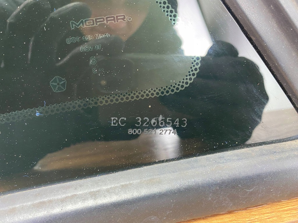 фото №8, Скло бічна задня ліва кузовна dodge challenger 2015+