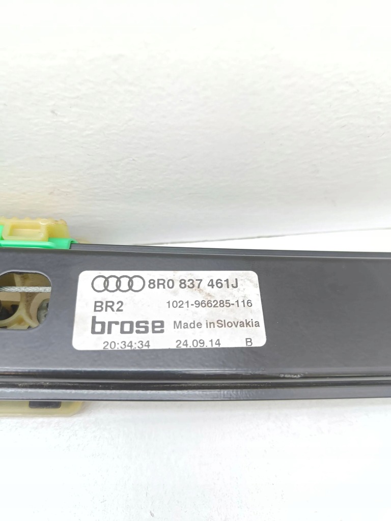 фото №6, Audi q5 sq5 2015 механізм підйому скло передньої bez двигуна