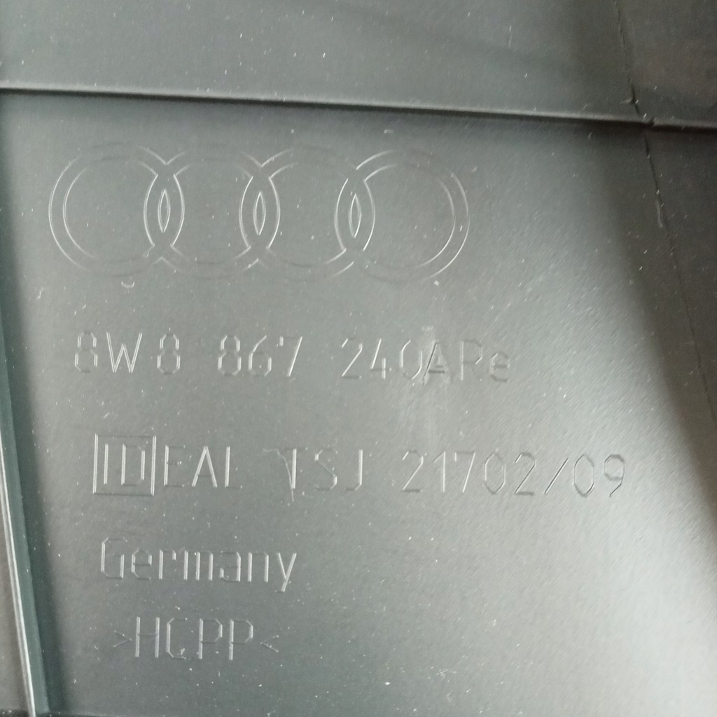 фото №7, Audi a5 s5 18- обшивка стійка b ліва праве usa