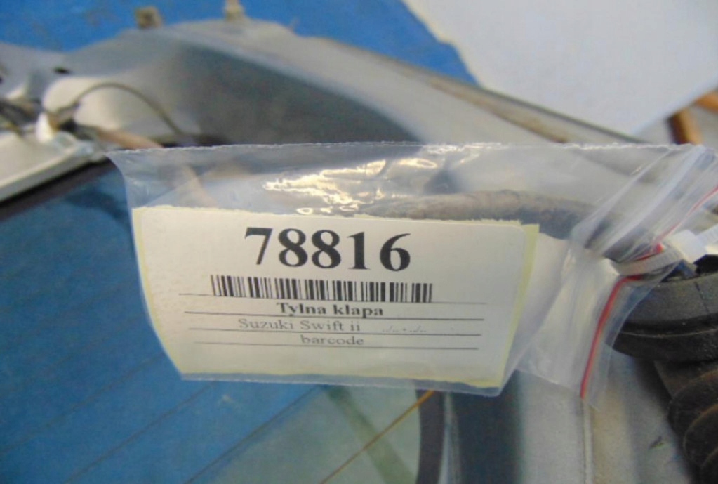 фото №16, Suzuki swift ii задня кришка багажника