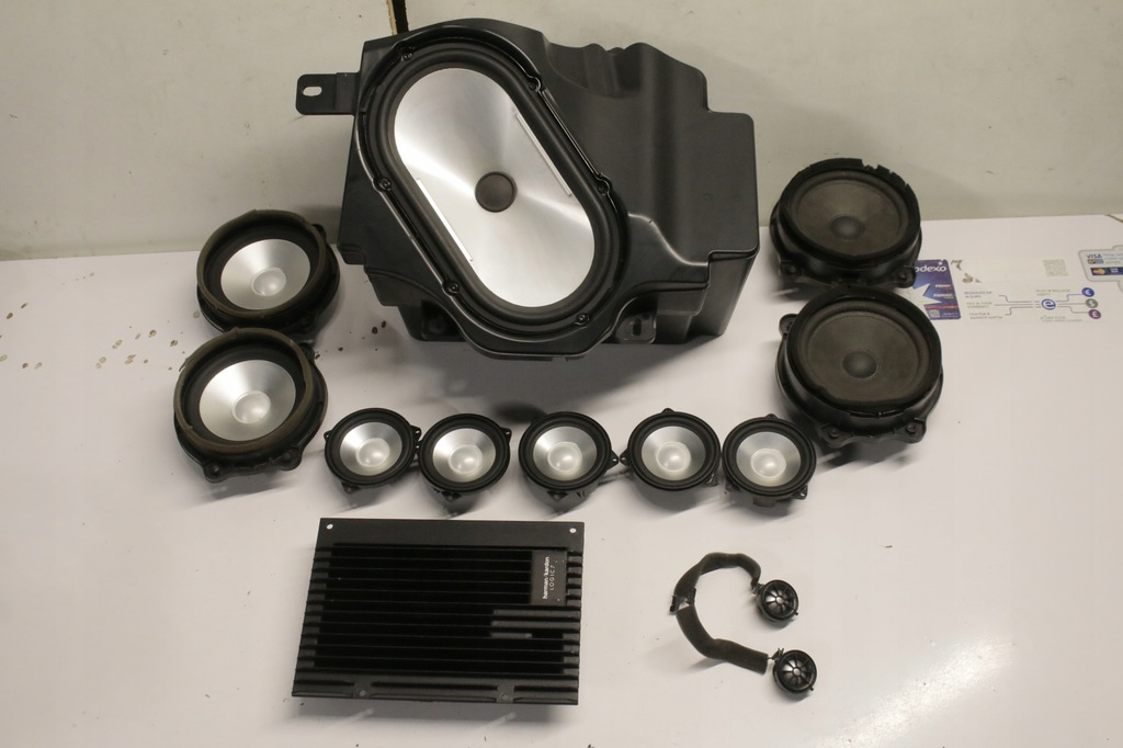 фото №1, Динамики усилитель logic 7 range rover l322