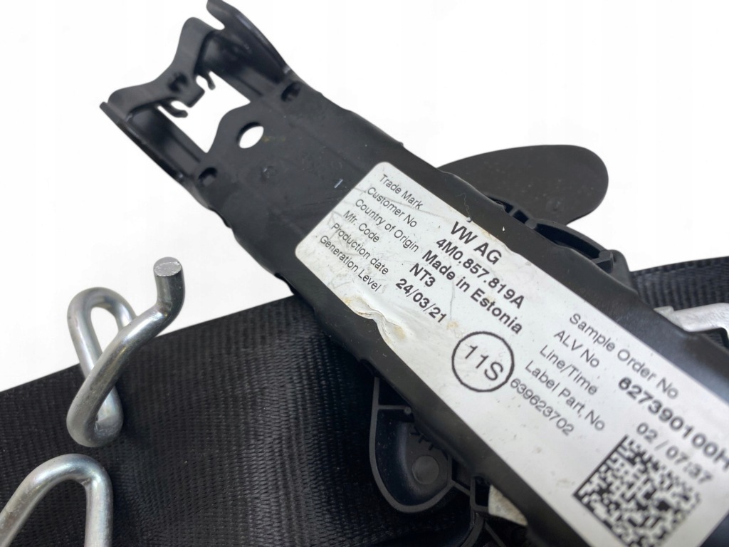 фото №8, Audi e-tron pas безпеки сидіння передній