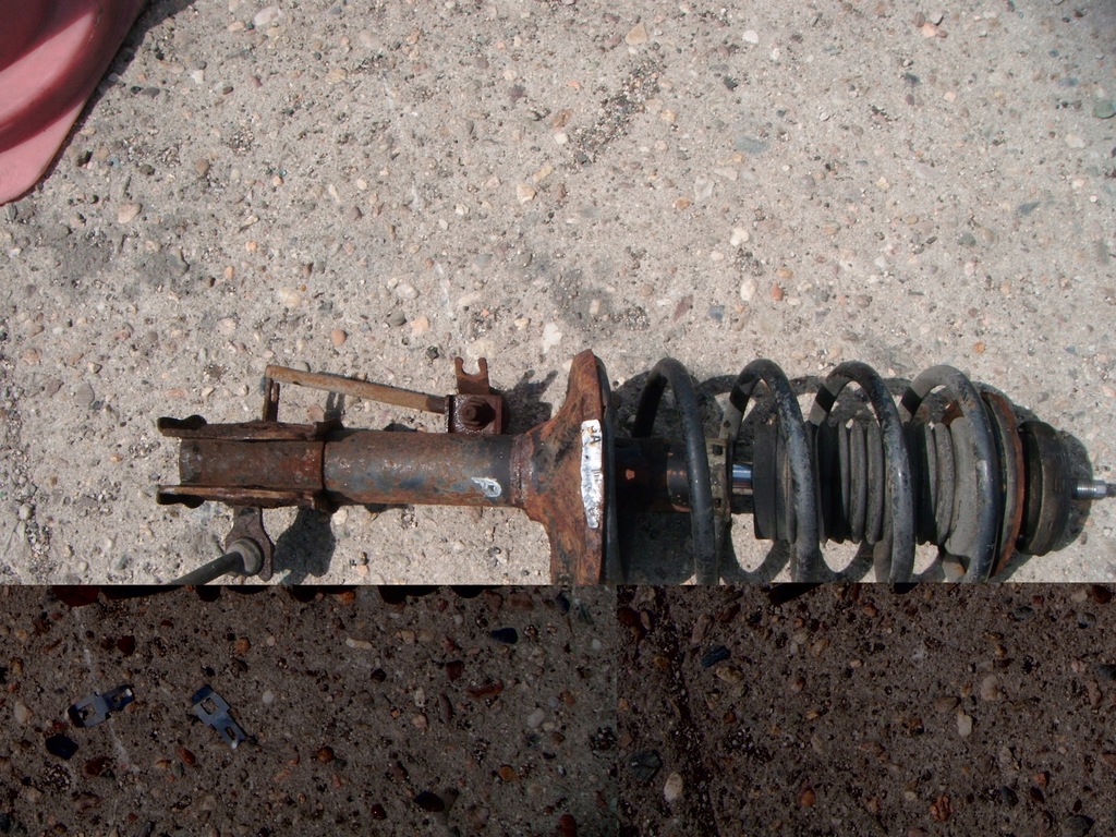 фото №1, Kalos aveo 04-07 1.2 8v амортизатор пружина права