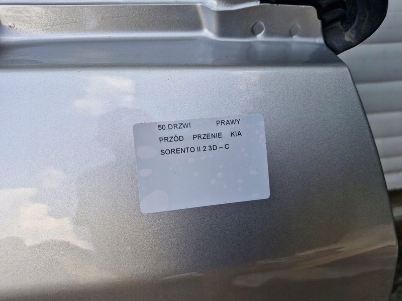 фото №6, Kia sorento 2 ii дверь правый перед правое передние 3d