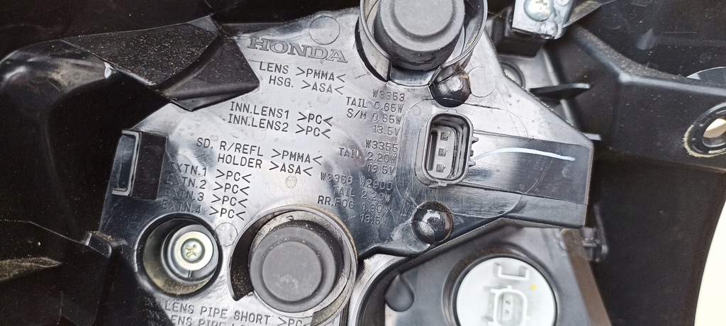 фото №8, Лампа задняя задняя правая honda civic x led 17-23rok