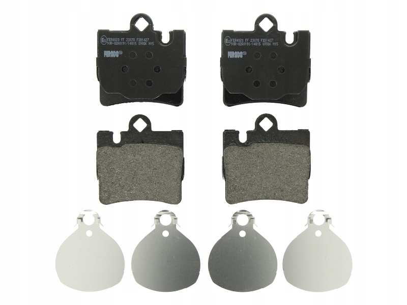 фото №1, Ferodo fdb1427 набір гальмівних колодок гальмівних, гальма дискові