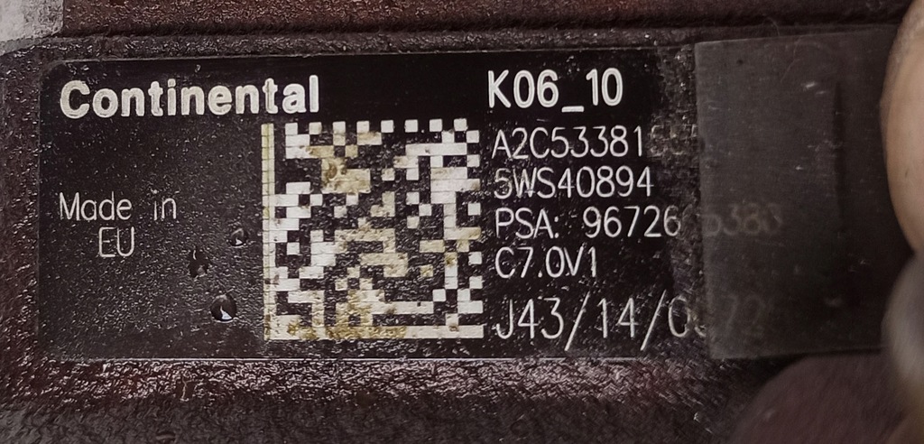 фото №4, Citroen berlingo ii 08-12 1.6hdi насос впрыскная