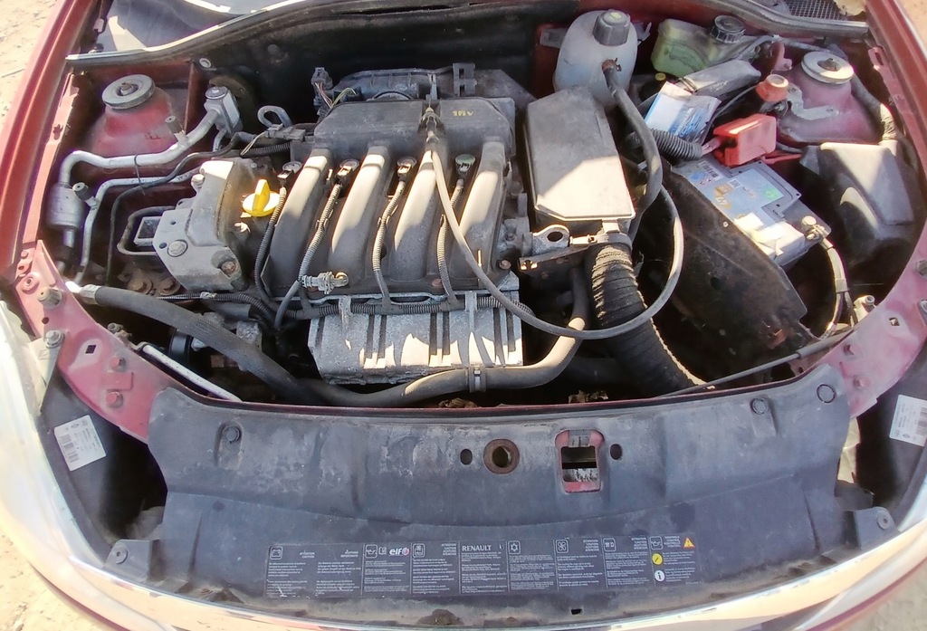 фото №1, Двигатель renault thalia ii 1.4 16v k4j712 98 km