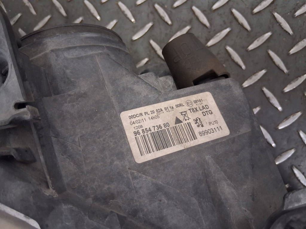 фото №9, Лампа левый i правый перед peugeot 3008 ксенон uk 9685473680/9685473780