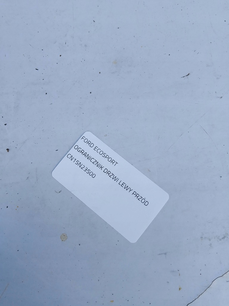 фото №3, Ford ecosport ограничитель дверь левый перед cn15n23500