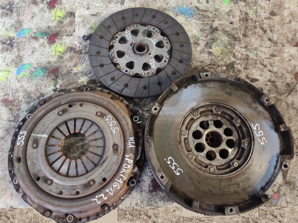 фото №1, Kia sorento 2.2crdi d4hb колесо двухмассовый диск прижим