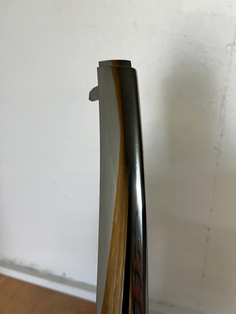 фото №2, Grand scenic 3 iii lift 2013 - 2015 молдинг хром бампера перед