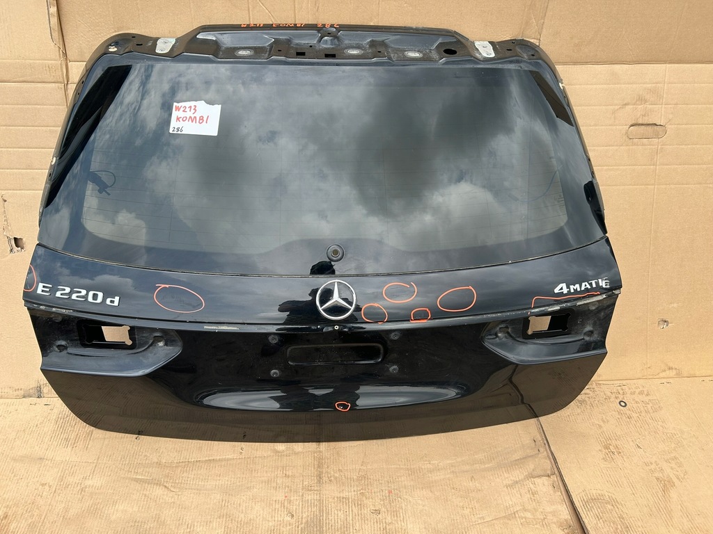 фото №1, Крышка багажника задняя mercedes w213 kombi стекло